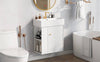Sleek Floating Vanity for Cozy Bathrooms