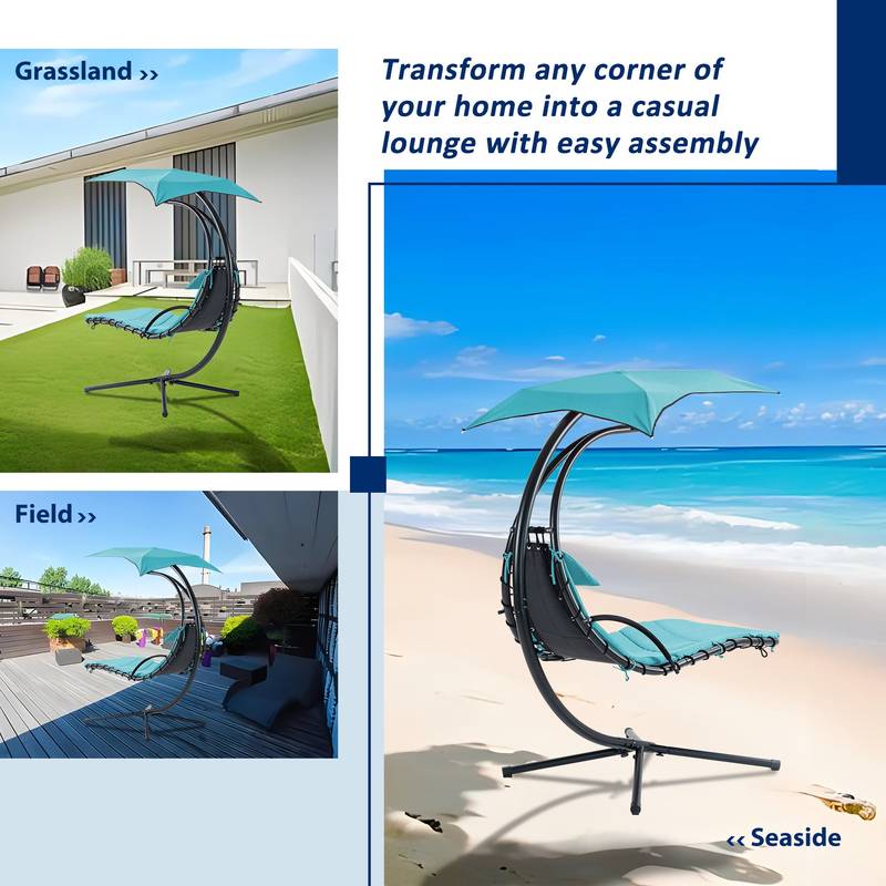 Cozy Canopy Swing Chair