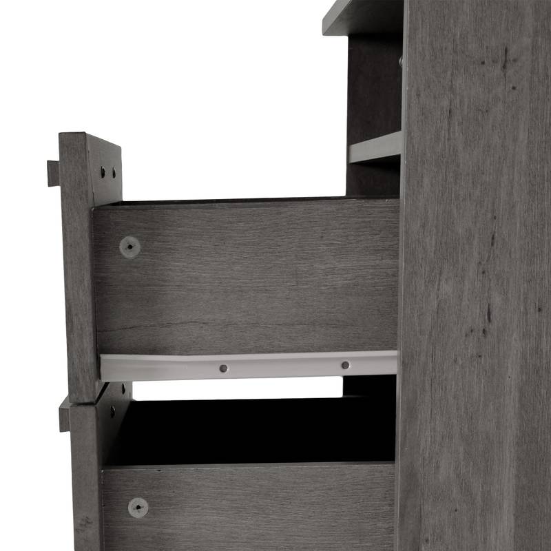 Delaney Double Drawer Nightstand