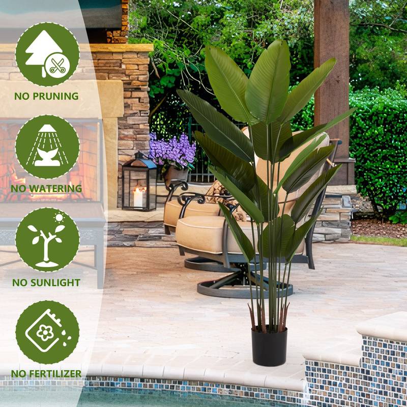 Traveler's Banana Leaf Décor Set