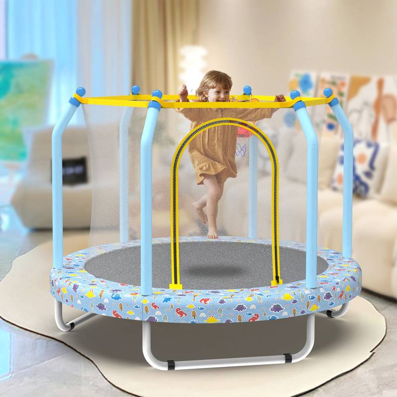Jump & Shoot Trampoline for Kids