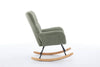 Cozy Green Rocking Glider - Perfect for Nurseries & Living Rooms