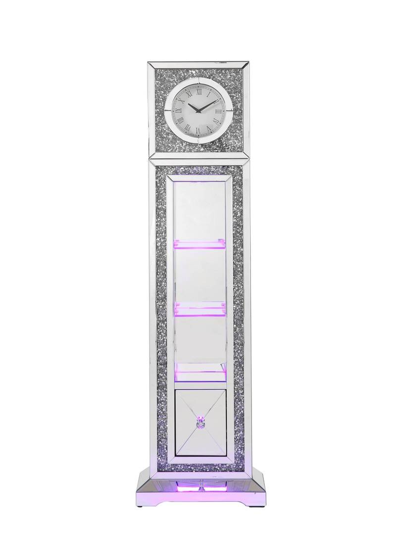 Shimmering Elegance Grandfather Clock