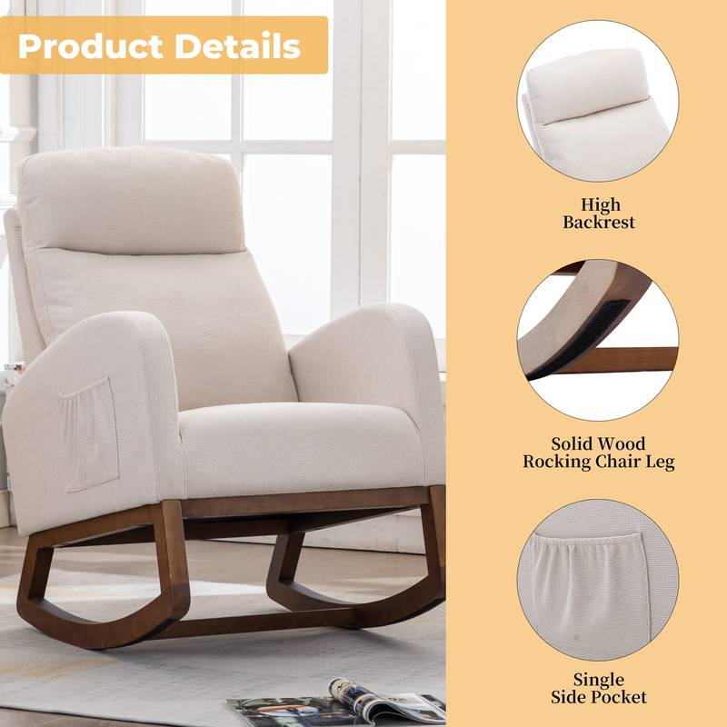 Cozy Glider Rocking Chair