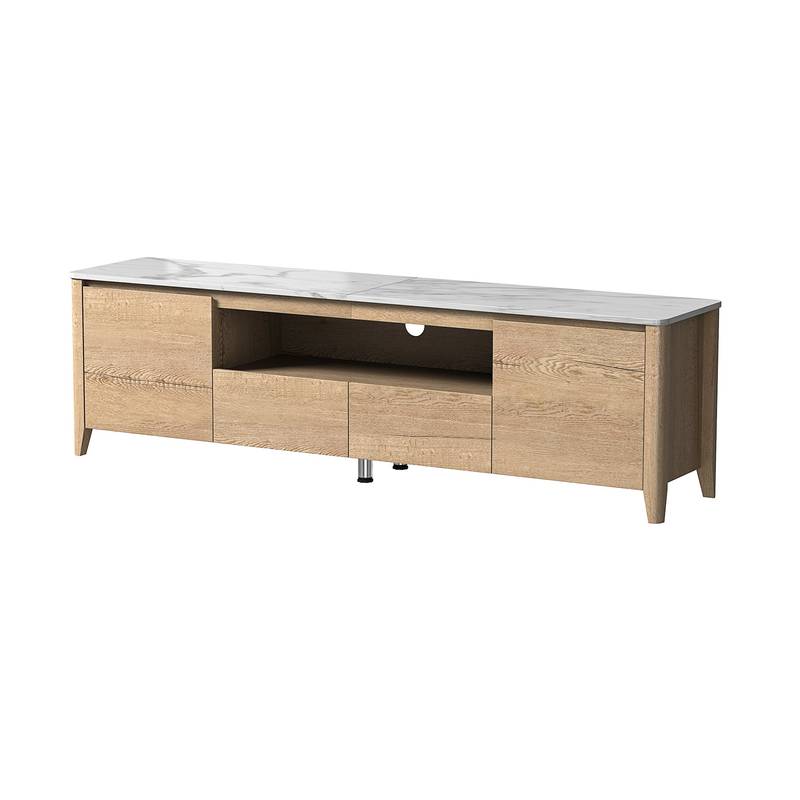 Sleek LED TV Stand for Gaming & Entertainment