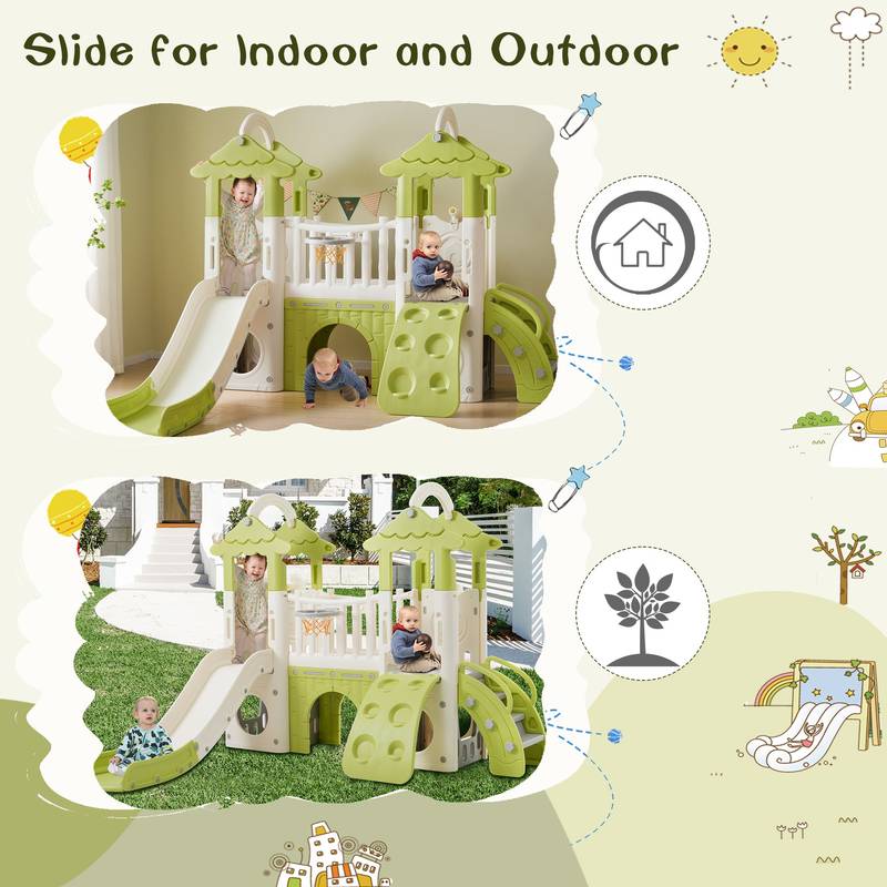Adventure Slide and Climber Fun Set