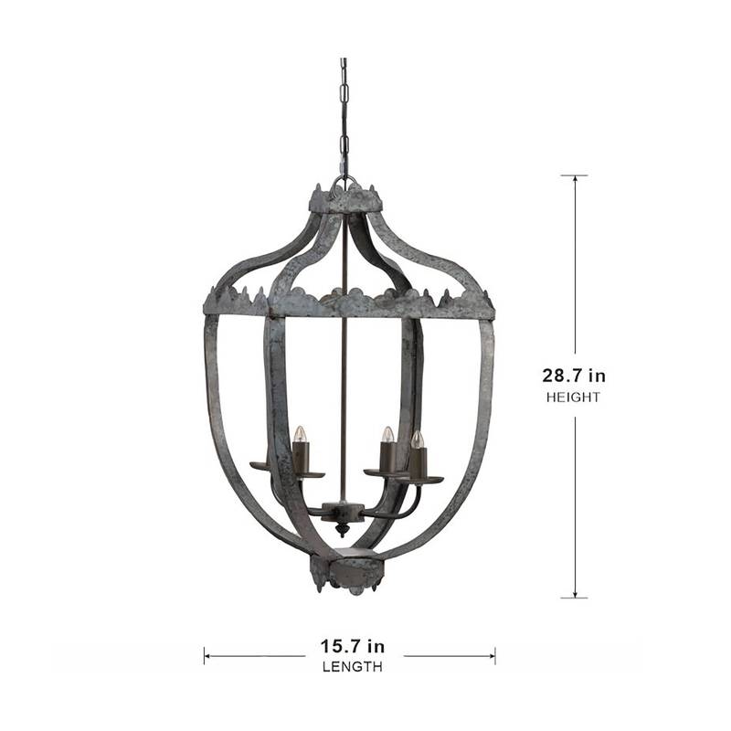 Stylish Adjustable Metal Chandelier for Any Space