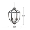 Stylish Adjustable Metal Chandelier for Any Space