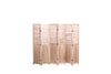 Natural Wood Folding Room Divider