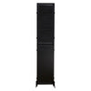 Chic Black Folding Room Divider