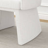Chic White Lounge Chair