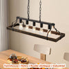 Vintage Charm Black Gold Pendant Light