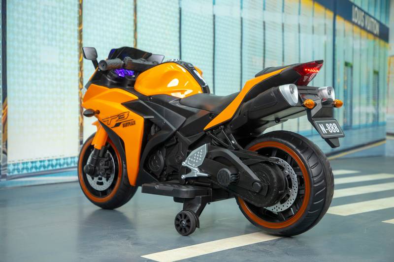Kid's Electric Ride-On Motorcycle Adventure