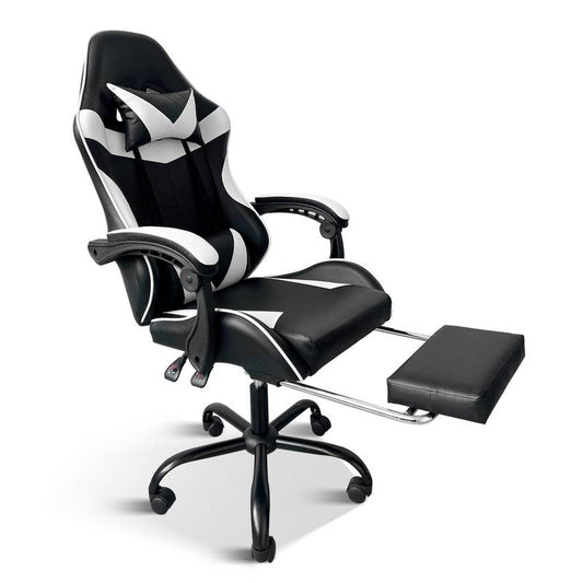 YSSOA Racing Ergonomic Gaming Chair with Footrest