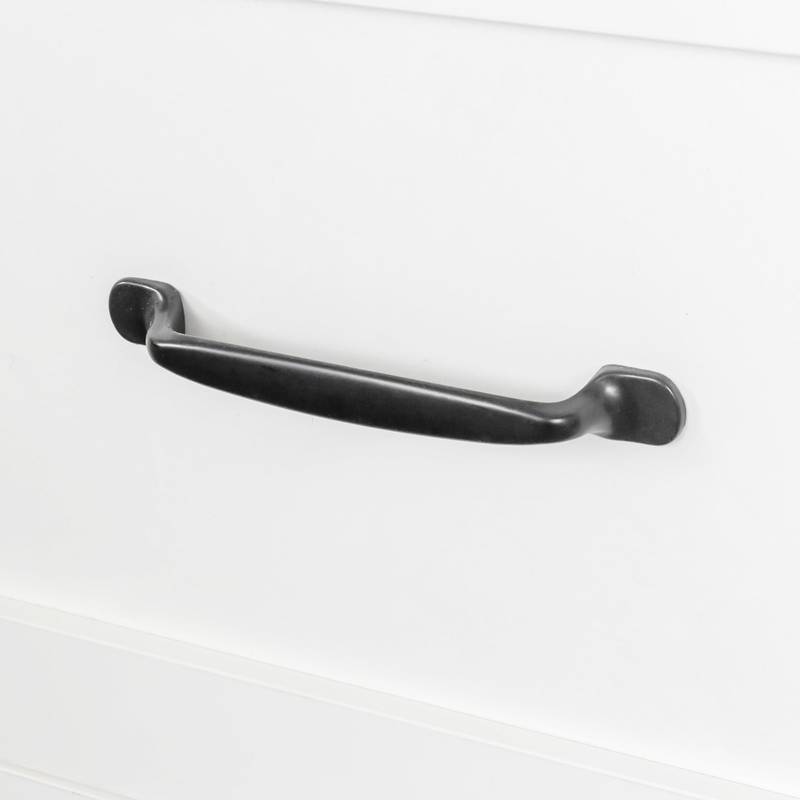 Chic White Desk with Hutch for Home Office