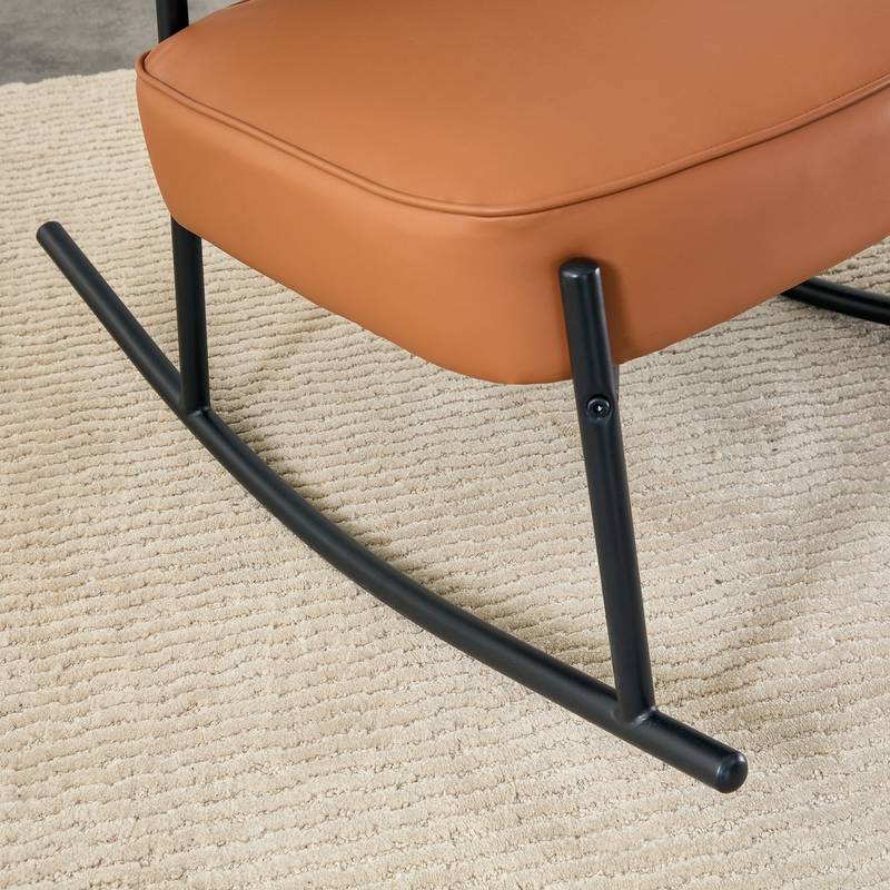 Cozy Rocking Chair with Cushioned Comfort