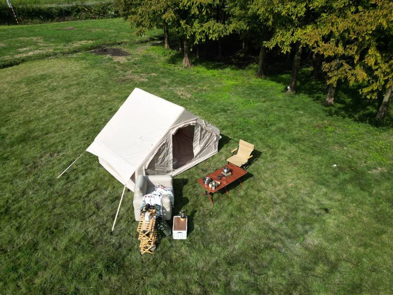 Cozy Air Tent - Effortless 4-Season Glamping for Families