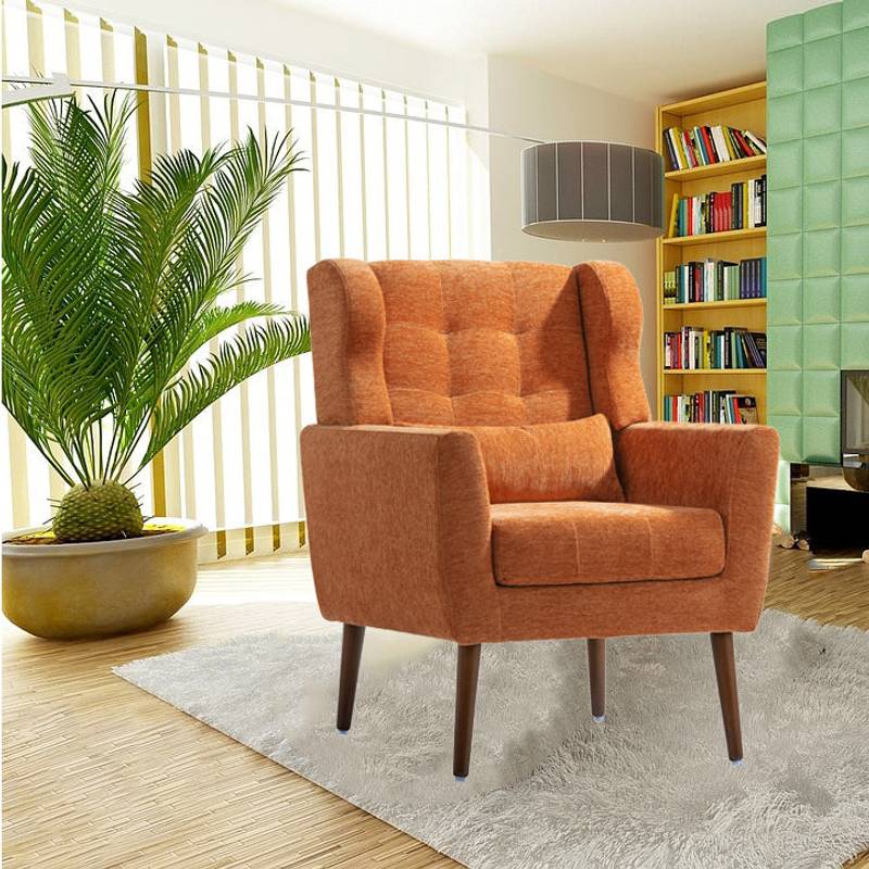 Chic Chenille Lounge Chair – Cozy Armchair for Any Space