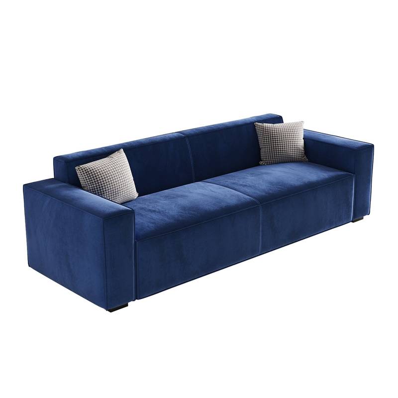 Cozy Cloud Sofa - Chic 3-Seater for Your Living Room