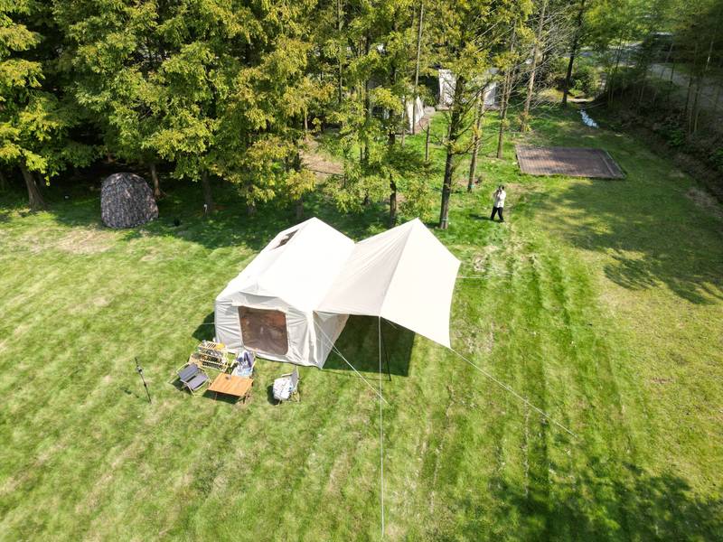 Cozy Breeze Inflatable Glamping Tent