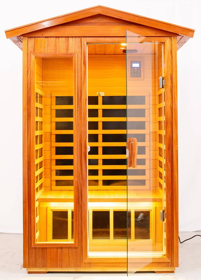 Cozy Wood Escape Sauna for Two