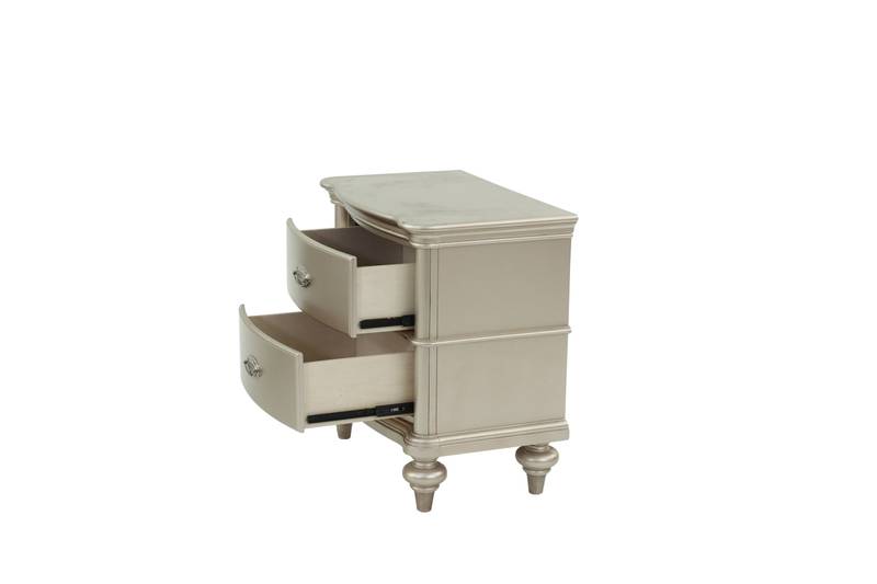 Champagne Glow Nightstand