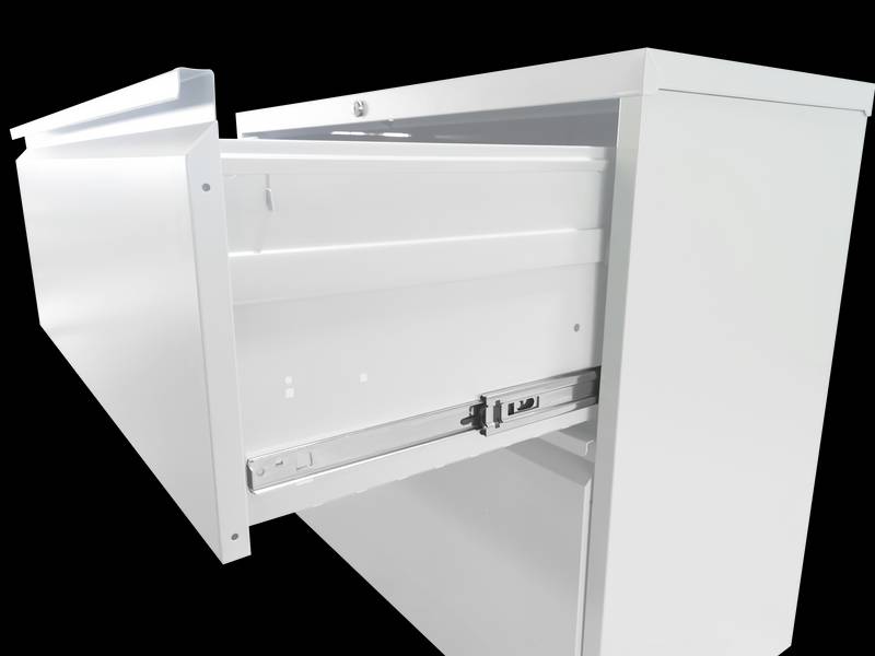 Secure Steel File Cabinet with 5 Drawers