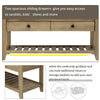 Cozy Entryway Storage Bench with Shoe Rack
