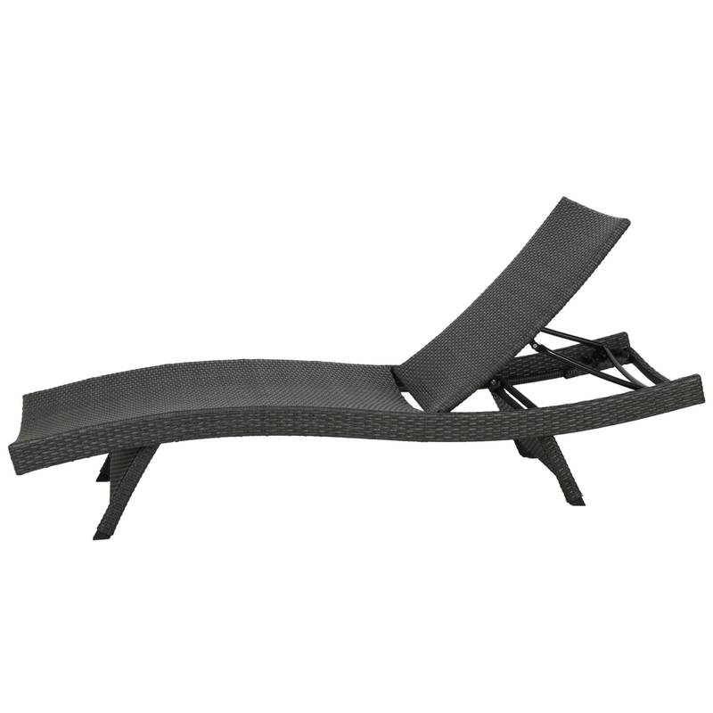 Salem Wicker Chaise Lounge Duo