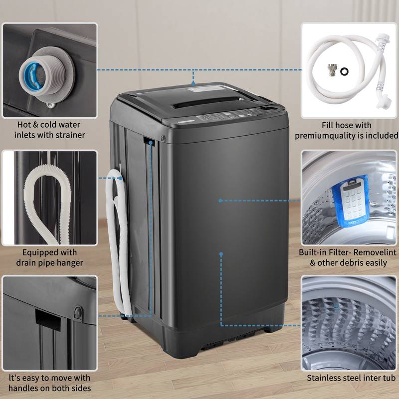 Compact Joy: The Perfect Washer for Small Spaces