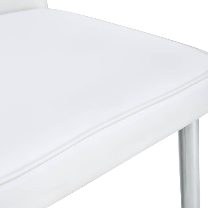 Chic White Dining Chair Set