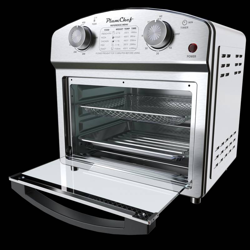 Versatile Silver Convection Oven – Bake, Roast, Toast & More!