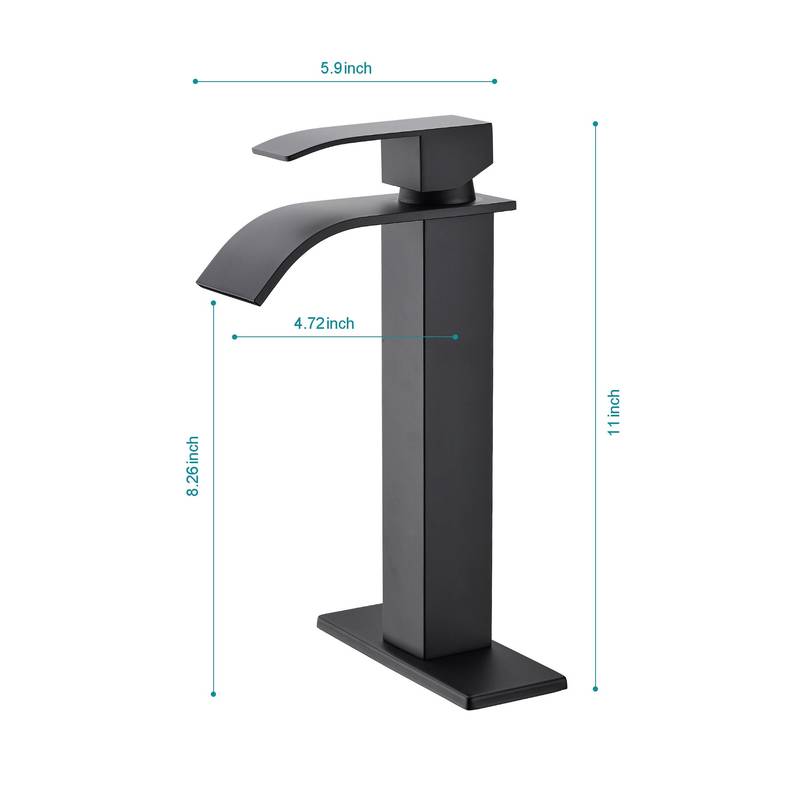 Cascade Flow Bathroom Faucet