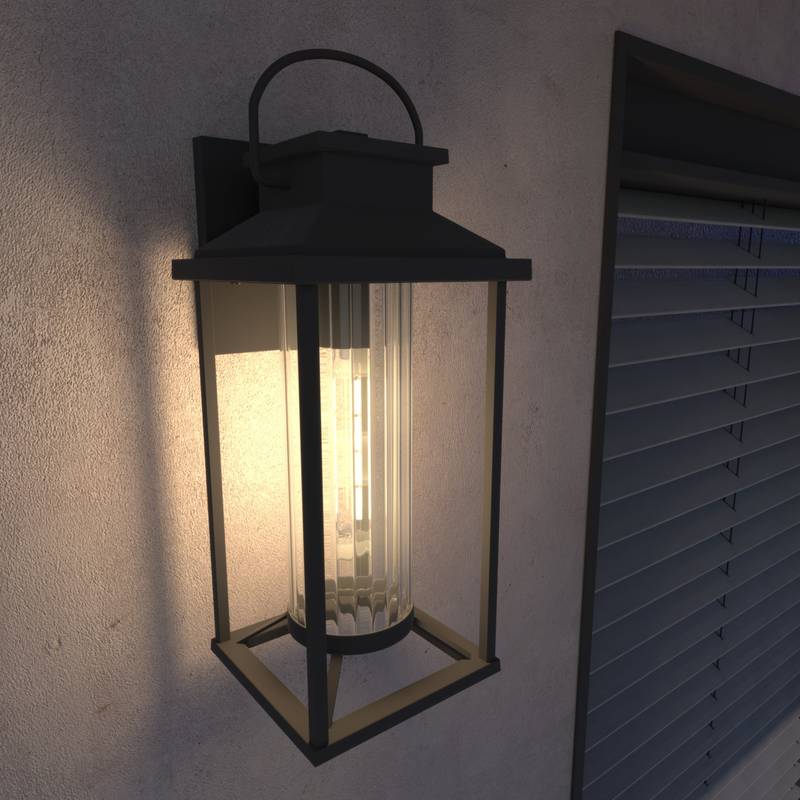 Rustproof Modern Outdoor Wall Lantern