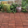 Acacia Interlocking Deck Tiles - Stylish Outdoor Flooring