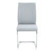 Chic Gray Arch Dining Chairs - Set of Two