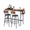 Rustic Wine Bar Table Set