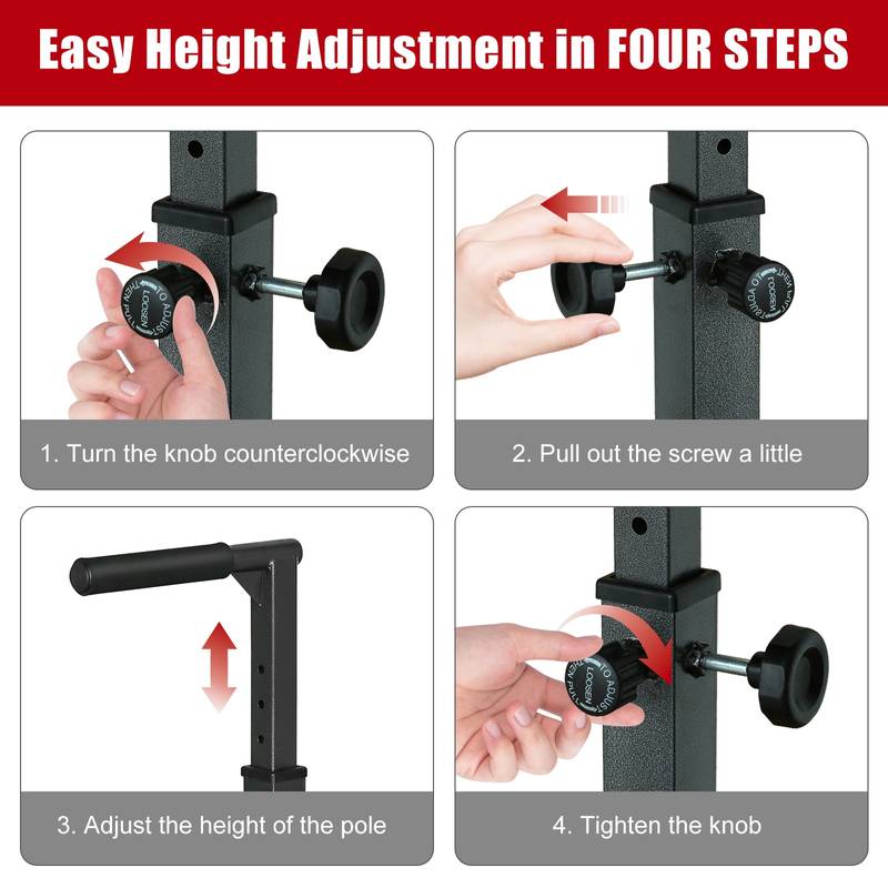 Easy Fit Portable Push-Up & Pull-Up Bar