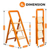 Sure-Step Folding Ladder: Safe and Sturdy for Any Home!