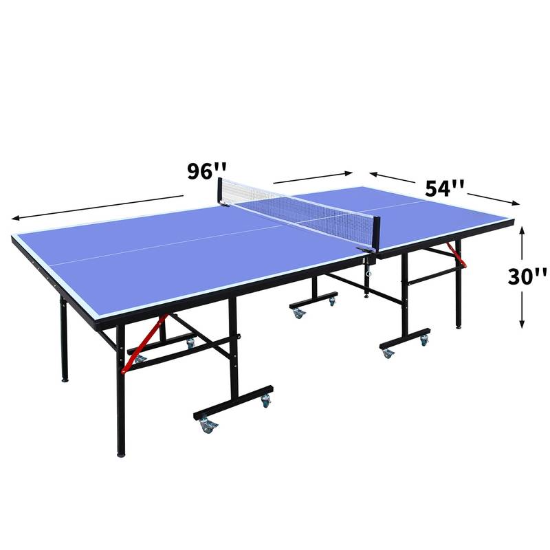 Compact Ping Pong Table Set - Easy to Fold & Play!