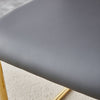 Chic Glass & Gray Dining Set