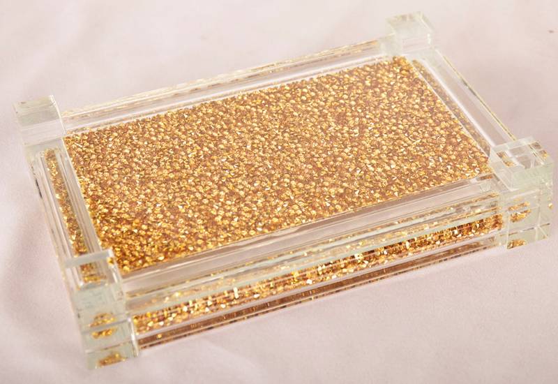 Stylish Glass Tray Gift Set