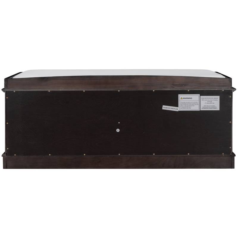 Cozy Shoe Storage Bench with Cushioned Top