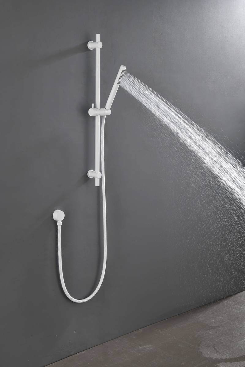 Shower Safe Slide Bar with Handheld Shower Head