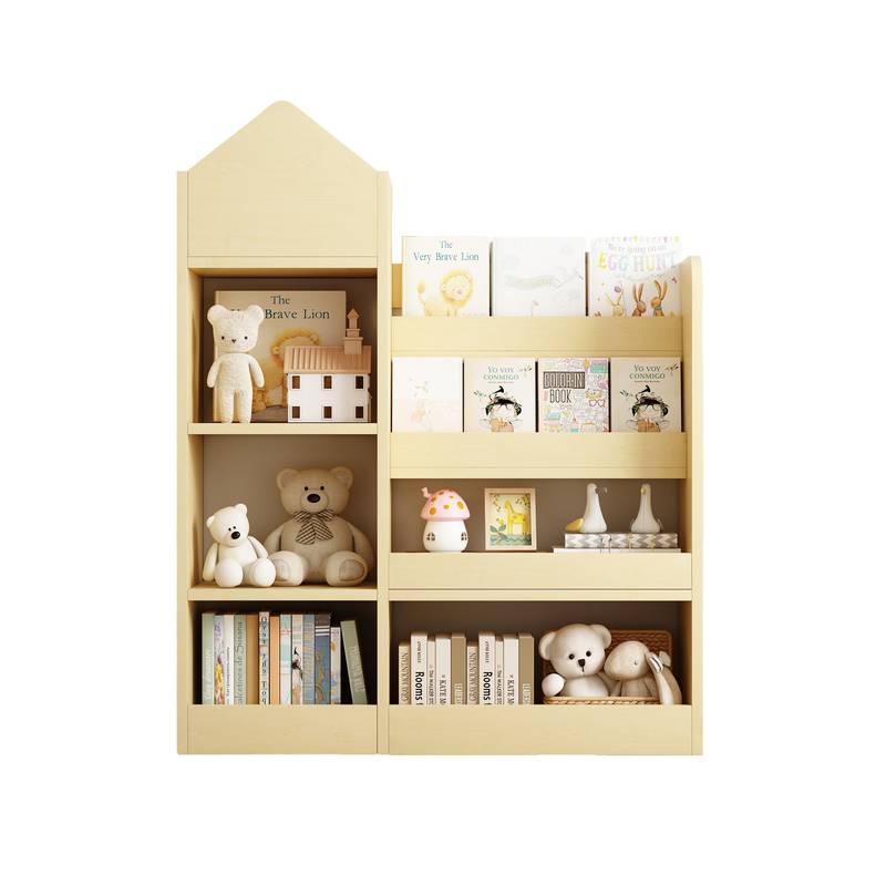 Kids' Joyful Book & Toy Organizer