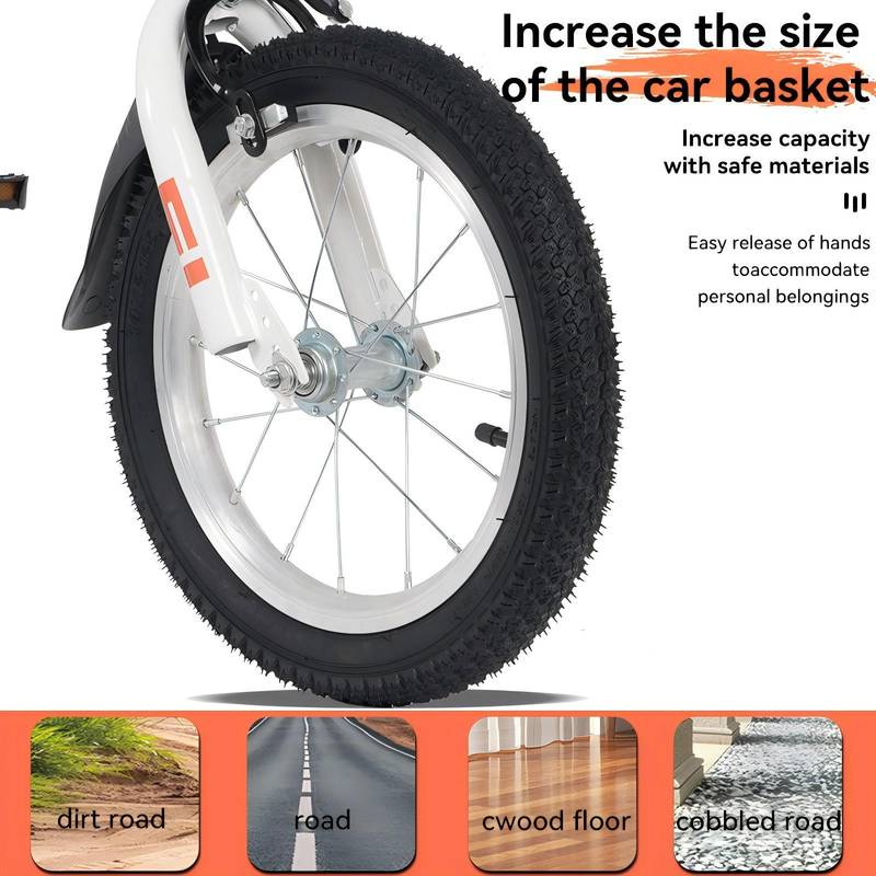 Adventure Kid Bike - Sporty Design with Training Wheels
