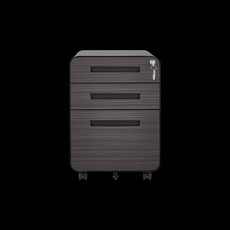 Versatile Mobile File Cabinet with Easy Glide Wheels