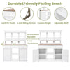 TOPMAX Garden Potting Station - Stylish Storage & Workspace