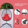 Cozy Swing Egg Chair with Stand