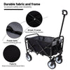 Versatile Collapsible Beach Cart with Liner Bags